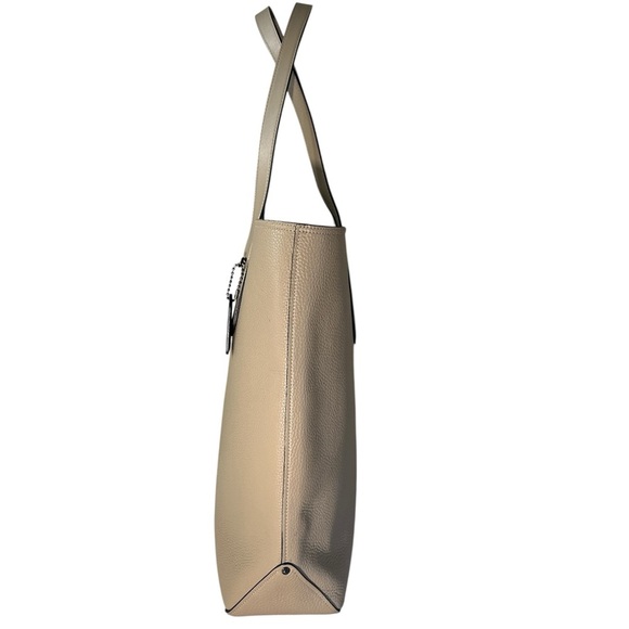 Coach Gotham Tote 34 Leather Bag C0239 Macadamia Pebbled Leather - Picture 4 of 16